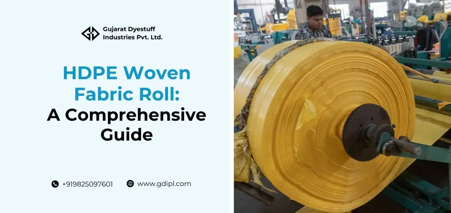hdpe woven fabric roll