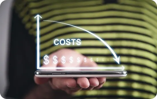 lower the cost & more productivity