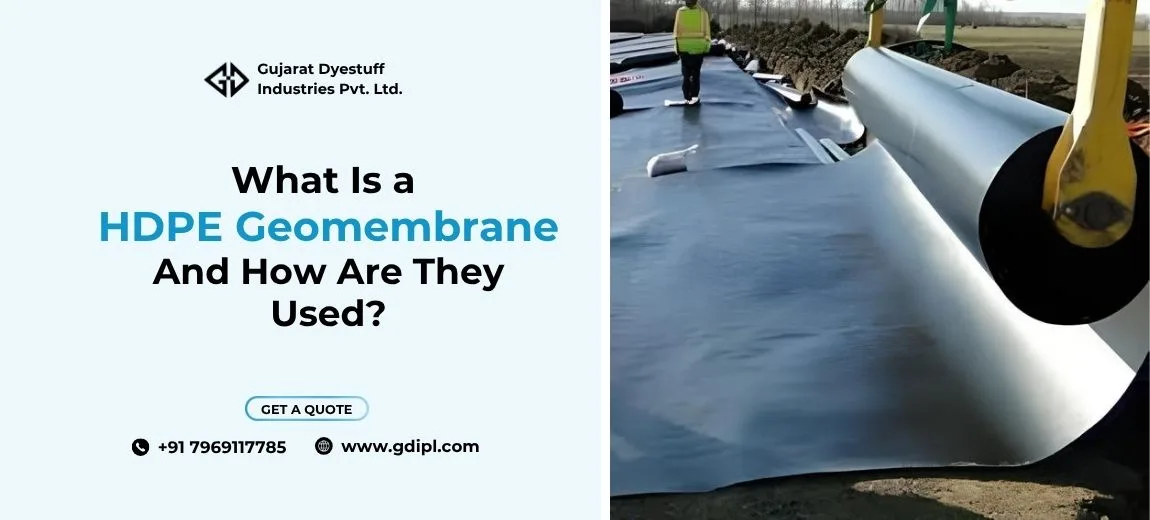 what is a hdpe geomembrane, how they used